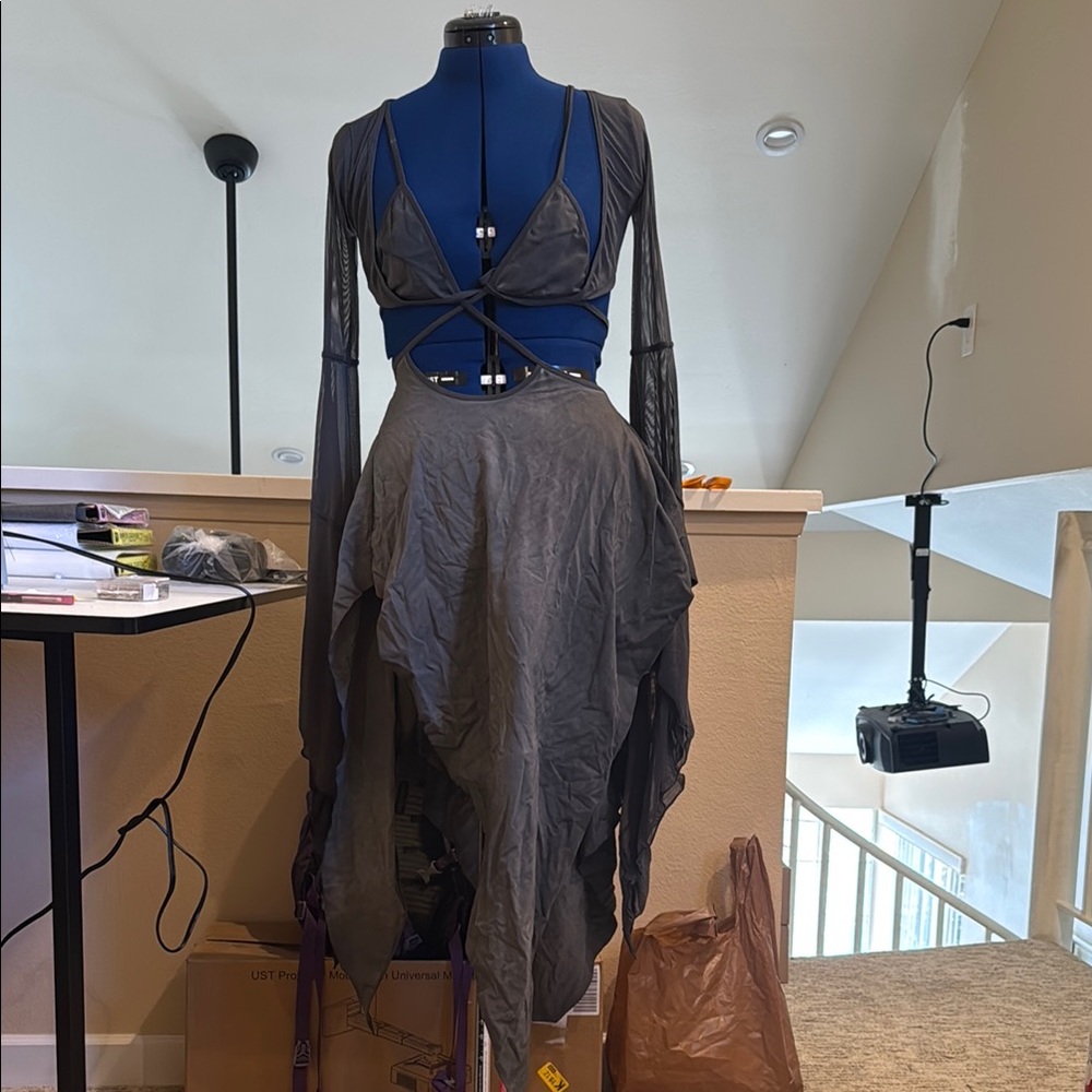 Strappy Darker Wavs Dress small